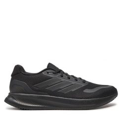 Buty do biegania adidas. Czarne buty do biegania męskie ADIDAS, bez wzorów, bez zapięcia, do biegania. Za 219.99 zł.