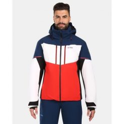 Męska kurtka narciarska Kilpi TONNSI-M. Czerwone kurtki narciarskie i snowboardowe męskie Kilpi, na zimę, m, bez wzorów, bez kaptura, narciarskie. Za 938.45 zł.