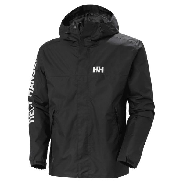 Kurtka wodoodporna Helly Hansen Ervick. Białe kurtki męskie Helly Hansen, m, bez wzorów, z syntetyku, bez ramiączek, bez kaptura. Za 691.00 zł.