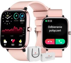 Smartwatch Giewont Smartwatch Giewont Dynamic SmartCall GW230-1 - Rose Gold/Powder Pink. Czerwone zegarki smartwatch Giewont. Za 150.95 zł.