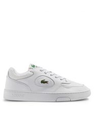Lacoste Sneakersy Lineset 746SMA0045 Biały. Białe buty sportowe na co dzień męskie Lacoste, m, bez wzorów, ze skóry, bez ramiączek, bez kaptura. Za 269.99 zł.