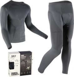 Nils Extreme BTZ0060 BIELIZNA TERMOAKTYWNA MĘSKA ZESTAW L/XL RAGNAR NILS. Bielizna termoaktywna męska NILS Extreme, l, bez wzorów, bez ramiączek. Za 115.31 zł.