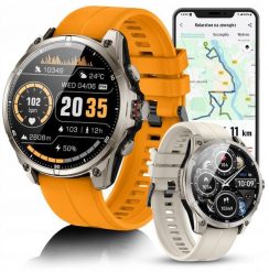 Smartwatch Zegarek GPS 5ATM AMOLED Rozmowy Bluetooth Puls Kompas Menu PL. Zegarki smartwatch JG Smart. Za 274.99 zł.