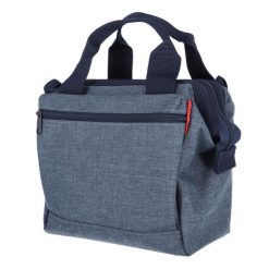 Torba na kierownicę ROOMY, skręcana, niebieska. Niebieskie torby męskie na ramię KLICKFIX, bez wzorów, sportowe, na ramię. Za 455.00 zł.