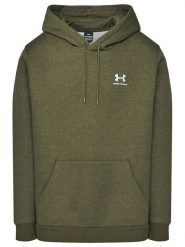 Under Armour Bluza Ua Essential 1373880 Zielony Loose Fit. Zielone bluzy nierozpinane męskie Under Armour, l, bez wzorów, z bawełny, bez ramiączek, bez kaptura. Za 249.99 zł.