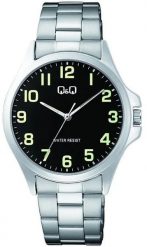 Zegarek Q&Q C36A-006P męski klasyczny czarna tarcza świecące cyfry . Czarne zegarki męskie Q&Q. Za 119.00 zł.
