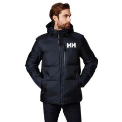 Kurtka przejściowa męska Helly Hansen Active Winter. Czarne kurtki męskie Helly Hansen, m, bez wzorów, sportowe, bez ramiączek, bez kaptura. W wyprzedaży za 1,258.00 zł.