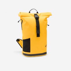 Plecak rowerowy Elops Speed 900. Brązowe plecaki męskie B'TWIN, bez wzorów, z materiału. Za 319.99 zł.