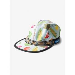 Czapka z daszkiem Kavu Synthetic Strapcap. Zielone czapki męskie KAVU, bez wzorów. Za 167.99 zł.