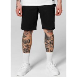 Szorty męskie Pitbull Baggy Dogwood. Czarne szorty sportowe męskie PITBULL, bez wzorów, sportowe. Za 199.00 zł.