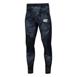 Legginsy sportowe męskie EXTREME HOBBY HAVOC. Czarne bielizna termoaktywna męska EXTREME HOBBY, m, bez wzorów, z elastanu, bez ramiączek. Za 229.00 zł.