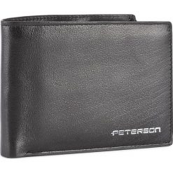 Duży Portfel Męski PETERSON - 347/W-04-01-01 Czarny. Portfele męskie marki Peterson. W wyprzedaży za 129.00 zł.