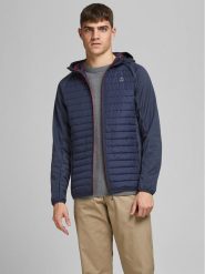 Jack & Jones Kurtka przejściowa Multi Qualited 12182242 Granatowy Regular Fit. Niebieskie kurtki męskie Jack & Jones, m, bez wzorów, z syntetyku, bez ramiączek, bez kaptura. Za 189.99 zł.