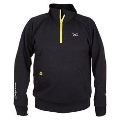 Bluza Męska Wędkarska Matrix Minimal Sweater Marl+Lime. Czarne bluzy nierozpinane męskie FISH MATRIX, m, bez wzorów, sportowe, bez ramiączek, bez kaptura. Za 208.99 zł.
