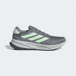 Buty Supernova Ease. Szare buty do biegania męskie ADIDAS, bez wzorów, bez zapięcia, do biegania. Za 399.00 zł.