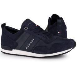 Buty męskie sportowe do chodzenia Tommy Hilfige MAXWELL. Białe buty do biegania męskie Tommy Hilfiger, m, bez wzorów, casualowe, bez ramiączek, bez kaptura, trekkingowe. Za 299.00 zł.