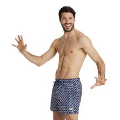 Spodenki kąpielowe męskie szorty kąpielówki na basen plażę Arena Printed. Czerwone kąpielówki męskie ARENA, m, bez wzorów. Za 119.99 zł.