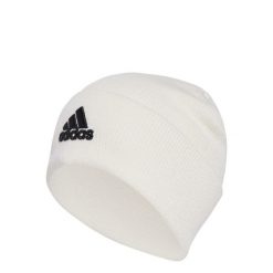 Czapka beannie adidas Logo. Białe czapki męskie ADIDAS, bez wzorów, klasyczne. Za 102.60 zł.