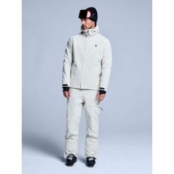 Spodnie narciarskie - Męskie - Arctic - Ocieplane 2L - Stone. Brązowe spodnie narciarskie i snowboardowe męskie POEDERBAAS, bez wzorów, z materiału, narciarskie. Za 698.52 zł.