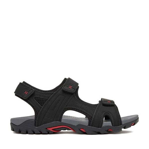 Sandały Nautica. Czarne sandały męskie Nautica, bez zapięcia. Za 149.99 zł.