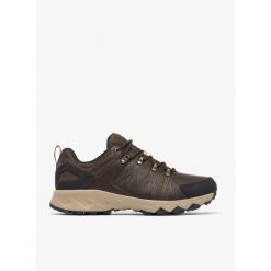 Buty turystyczne męskie Columbia Peakfreak II Outdry Leather. Brązowe buty trekkingowe męskie Columbia, bez wzorów, sportowe, bez obcasa, bez zapięcia. Za 514.99 zł.