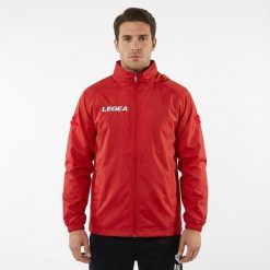 Kurtka Specjalna Legea Italia Dorosłych. Czerwone kurtki męskie Legea, m, bez wzorów, bez ramiączek. W wyprzedaży za 52.00 zł.