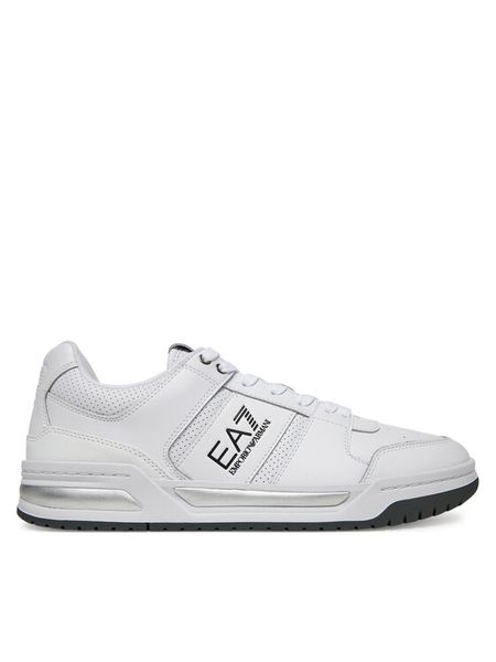 EA7 Emporio Armani Sneakersy X8X234 XK422 R938 Biały. Białe buty sportowe na co dzień męskie EA7 Emporio Armani, m, bez wzorów, ze skóry, bez ramiączek, bez kaptura. Za 399.99 zł.