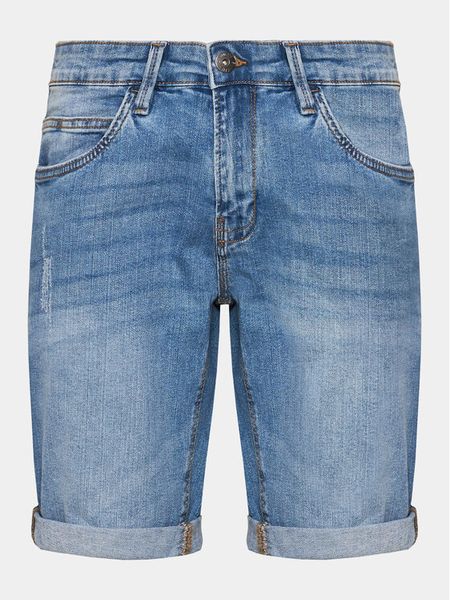 INDICODE Szorty jeansowe Kaden 70-100 Niebieski Regular Fit. Niebieskie szorty męskie INDICODE, bez wzorów, z bawełny. Za 149.99 zł.