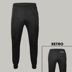 Spodnie sportowe z poliestru MESSICO oversize. Czarne buty do biegania męskie Legea, bez wzorów, z bawełny, do biegania. W wyprzedaży za 108.00 zł.