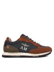 Aeronautica Militare Sneakersy 252SC0320UPL00313 Granatowy. Niebieskie buty sportowe na co dzień męskie Aeronautica Militare, m, bez wzorów, z materiału, bez ramiączek, bez kaptura. Za 339.99 zł.