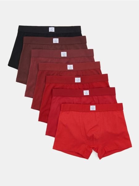 Bokserki 7 pack - wielobarwny. Bokserki męskie Sinsay, l, bez wzorów. Za 59.99 zł.