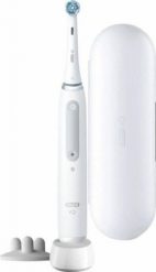 Szczoteczka elektryczna Oral-B iO4s Quite White. Białe szczoteczki elektryczne BRAUN. Za 379.99 zł.