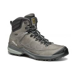 Buty trekkingowe męskie Asolo Falcon Evo Nbk Gv. Szare buty zimowe męskie Asolo, bez wzorów, sportowe, bez obcasa, bez zapięcia. Za 599.99 zł.