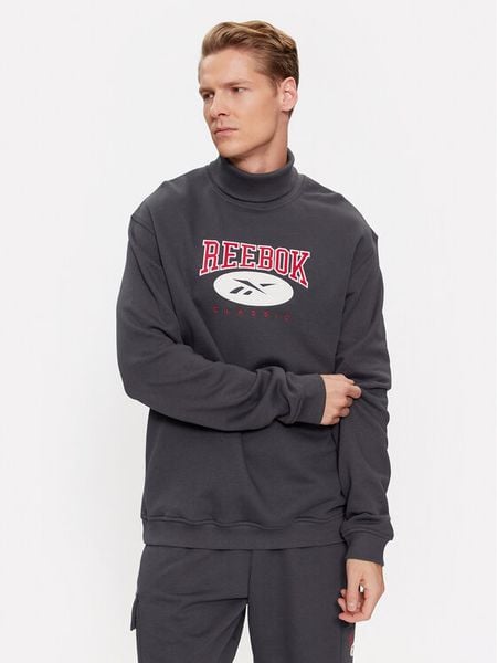 Reebok Bluza Archive Essentials IL8799 Szary Regular Fit. Szare bluzy nierozpinane męskie Reebok, m, bez wzorów, z bawełny, bez ramiączek, bez kaptura. Za 179.99 zł.