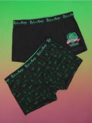 Bokserki 2 pack Rick and Morty - wielobarwny. Bokserki męskie Sinsay, l, bez wzorów. Za 29.99 zł.