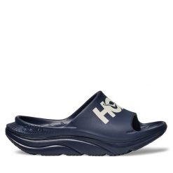 Klapki Hoka. Niebieskie klapki i japonki męskie HOKA, bez wzorów. Za 159.99 zł.