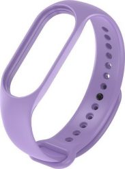 Smartband Braders Opaska Zamienna Silikonowa do Xiaomi Mi Band 7 fioletowy. Fioletowe smartbandy Braders. Za 14.99 zł.