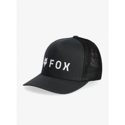 Czapka z daszkiem Fox Absolute Flexfit Hat. Czarne czapki męskie FOX, bez wzorów, sportowe. Za 139.99 zł.
