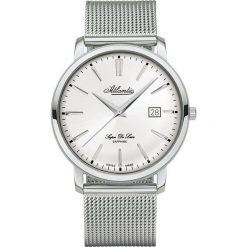 Zegarek Atlantic Męski Super De Luxe 64356.41.21 Mesh Szafir srebrny. Szare zegarki męskie Atlantic, z meshu. Za 1,552.00 zł.