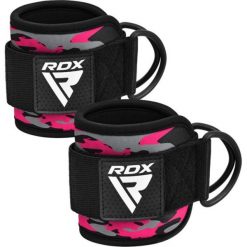 A4 Paski na Kostki – Para – Różowe. Czerwone paski męskie RDX SPORTS, bez wzorów, sportowe. Za 69.99 zł.