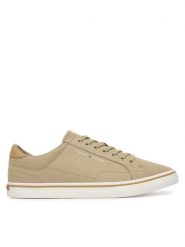 Tommy Hilfiger Tenisówki Vulc Core Long Lace FM0FM05688 Beżowy. Brązowe trampki męskie Tommy Hilfiger, bez wzorów, z materiału, bez zapięcia. Za 289.99 zł.