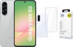 Smartfon Samsung Galaxy A56 5G 8/128GB Szary Lightgray (SM-A566BZA) + Etui Clear Case. Szare smartfony SAMSUNG. Za 1,397.00 zł.