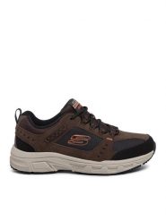 Skechers Trekkingi Oak Canyon 51893/CHBK Brązowy. Brązowe buty trekkingowe męskie Skechers, bez wzorów, z materiału, sportowe, bez obcasa, bez zapięcia. Za 219.99 zł.