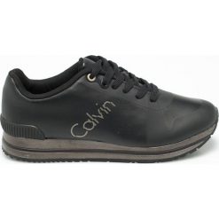 Calvin Klein Jeans - Buty. Czarne buty sportowe na co dzień męskie marki Calvin Klein Jeans, z jeansu, sportowe. W wyprzedaży za 359.90 zł.