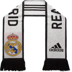 Szal adidas - Real Scarf CY5602 Cwhite/Black. Białe szaliki męskie ADIDAS, z materiału. Za 79.95 zł.