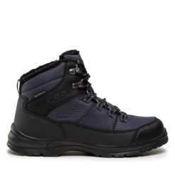 Trekkingi CMP. Niebieskie buty trekkingowe męskie CMP, bez wzorów, sportowe, bez obcasa, bez zapięcia. Za 269.99 zł.