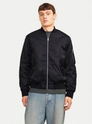 Jack & Jones Kurtka bomber Ocean 12256857 Czarny Regular Fit. Czarne kurtki męskie Jack & Jones, m, bez wzorów, z syntetyku, bez ramiączek, bez kaptura. Za 209.99 zł.
