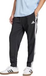 Spodnie męskie adidas Essentials 3-Stripes Woven czarne IM7841 L. Czarne długie spodnie sportowe męskie ADIDAS, bez wzorów. Za 346.44 zł.
