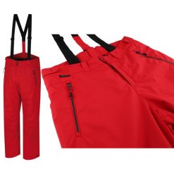 Męskie spodnie narciarskie Hannah Jago Red 6000 mm. Czerwone spodnie narciarskie i snowboardowe męskie Hannah, bez wzorów, narciarskie. W wyprzedaży za 249.90 zł.