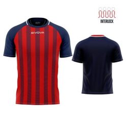 Koszulka Sportowa Givova Rugby - Komfort i Trwałość. Czerwone t-shirty sportowe męskie Givova, bez wzorów, z poliesteru, sportowe, bez ramiączek. Za 99.15 zł.